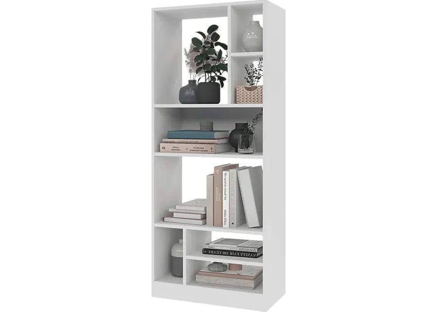 Brundrette II White Bookcase