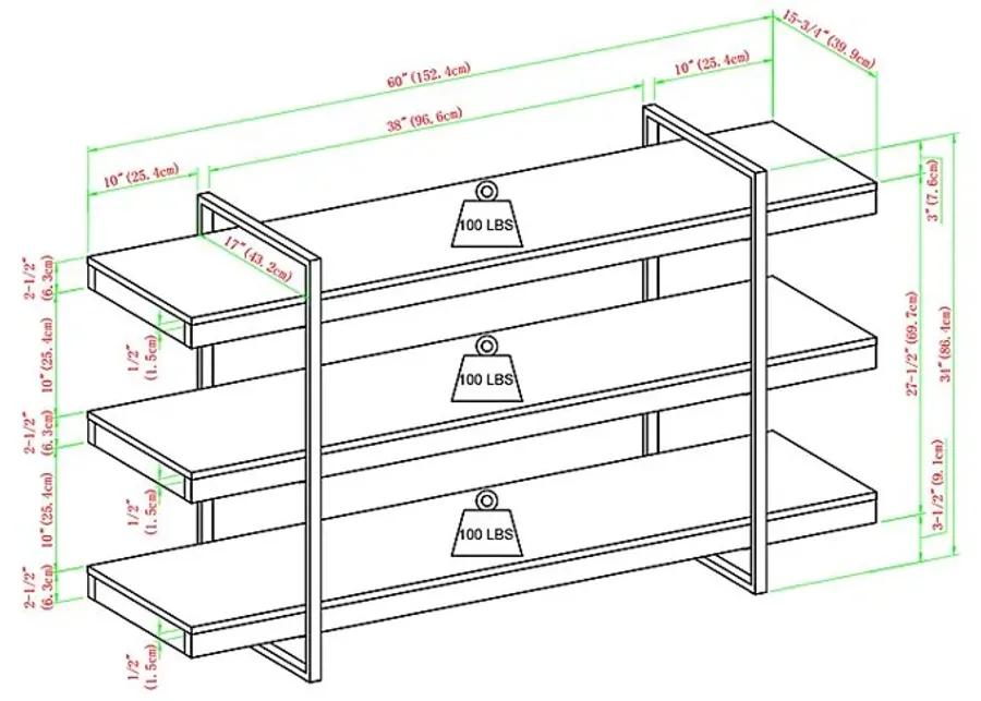 Talland Oak Bookcase