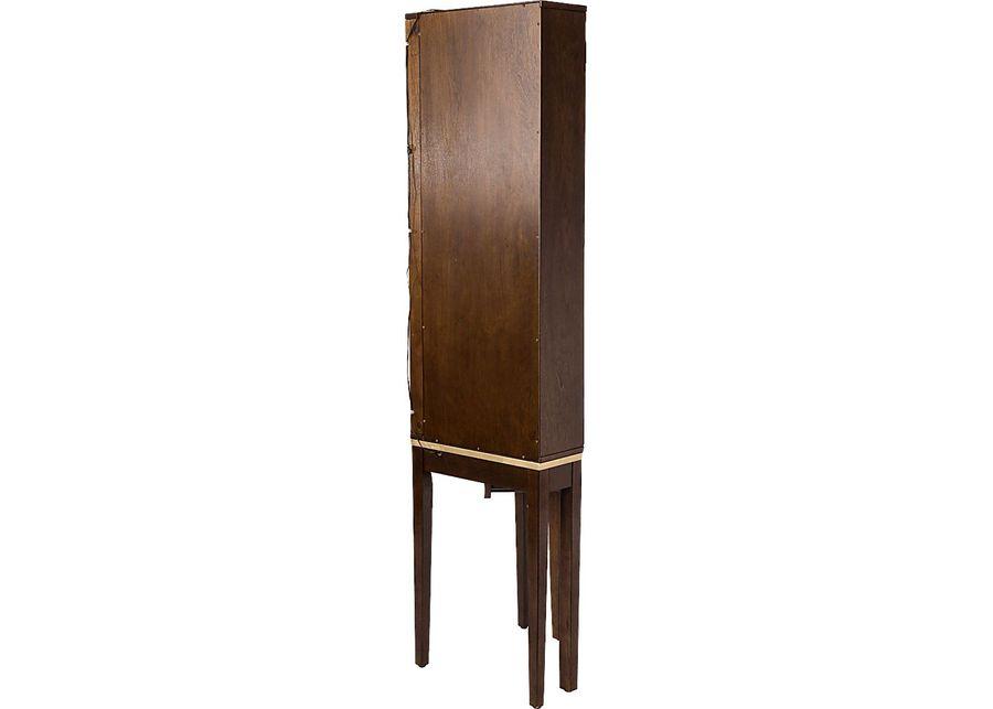 Hilwin Brown Bar Cabinet