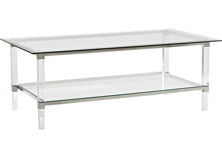 Varna Silver Rectangle Cocktail Table