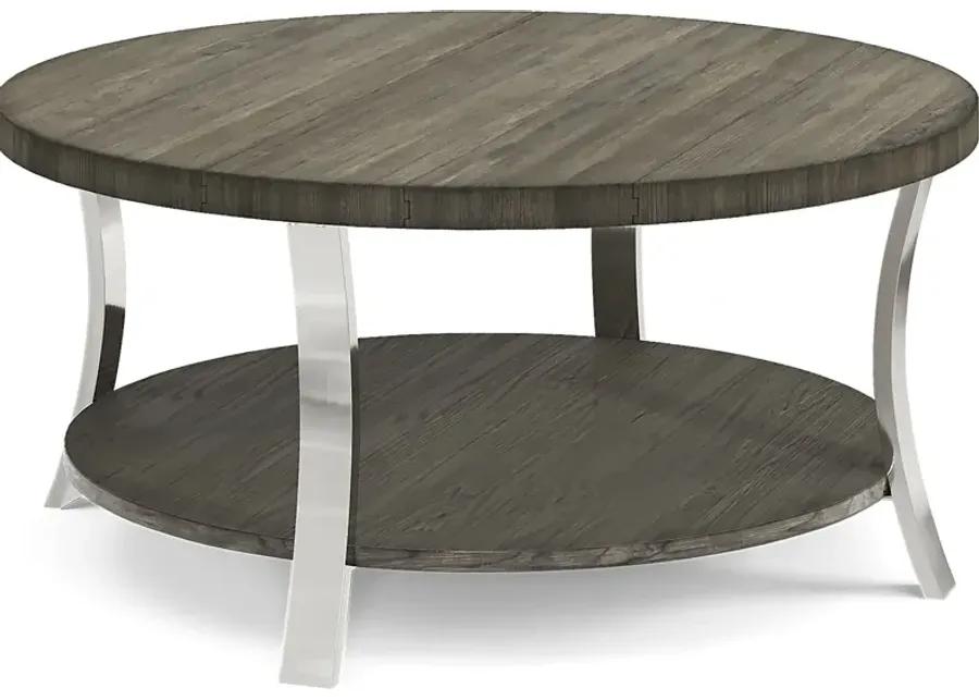 Arland Brown Round Cocktail Table