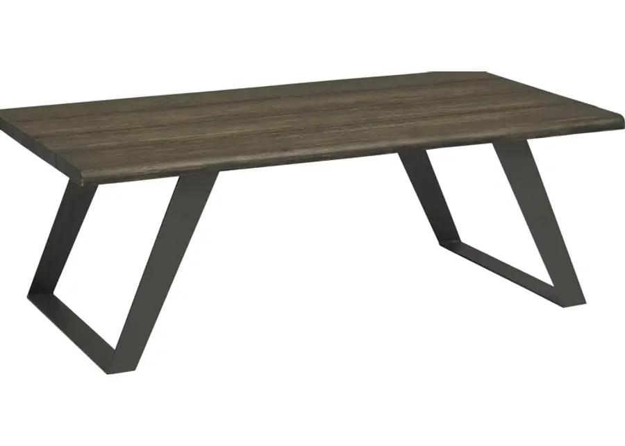 Aden Dark Brown Cocktail Table