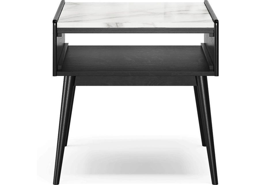 Lanette Black End Table