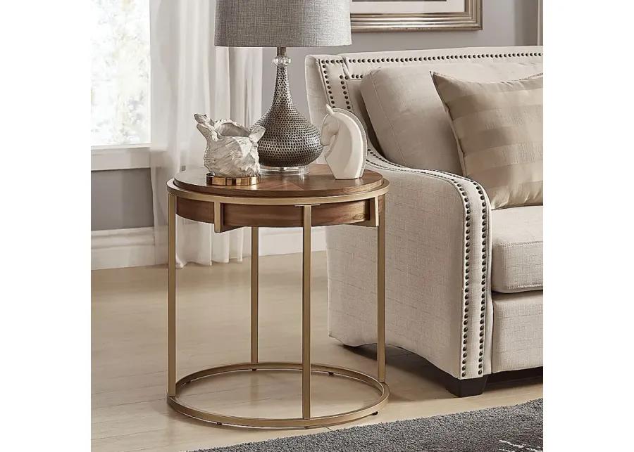 Kelloch Brown End Table