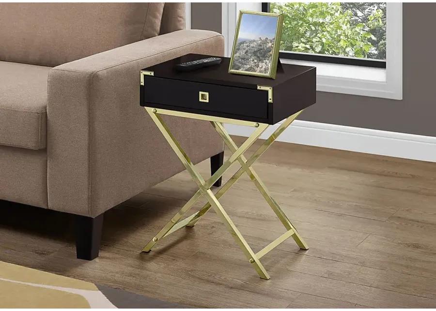 Hydesdale Cappuccino Accent Table