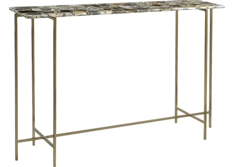 Alamein Brass Sofa Table