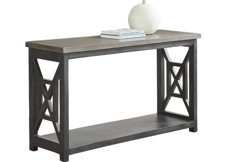 Danusa Black Sofa Table