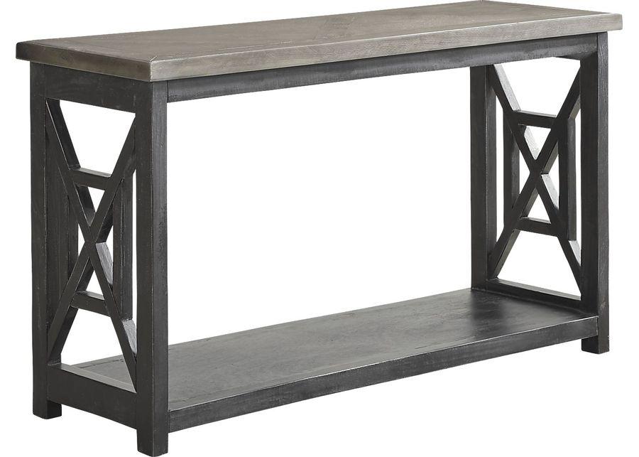 Danusa Black Sofa Table