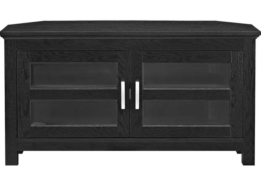 Ogden Black 44 in. Corner Console