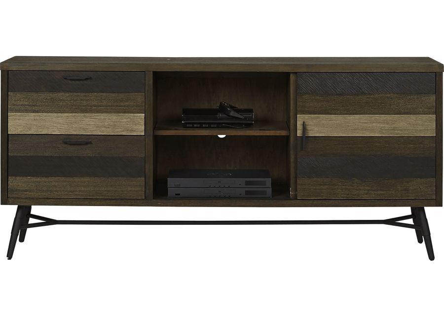 Midtown Loft Brown 72 in. Console