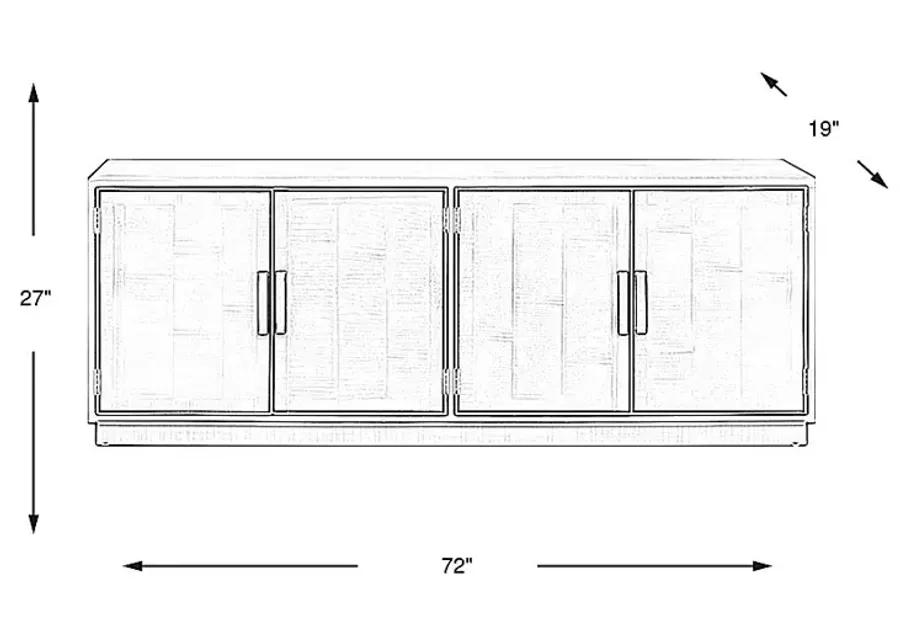 Ellison Gray 72 in. Console