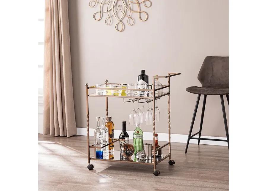 Ingress Gold Bar Cart