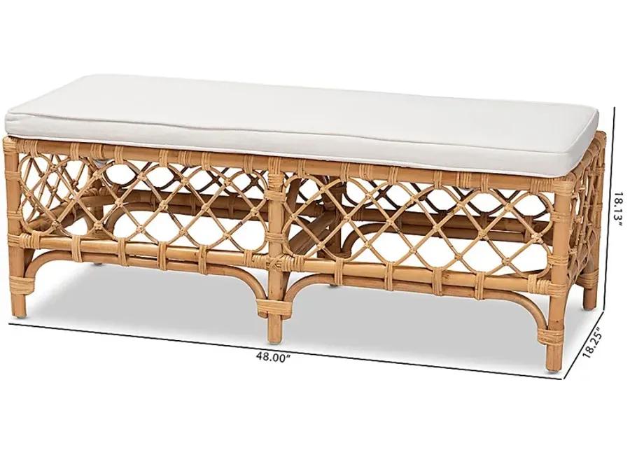 Enilan Natural Accent Bench