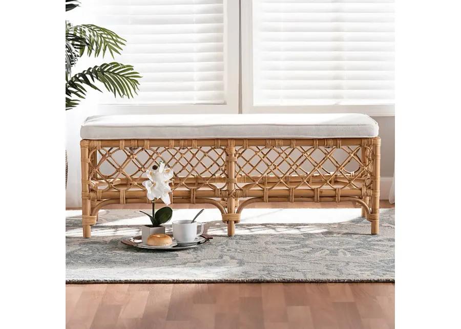 Enilan Natural Accent Bench