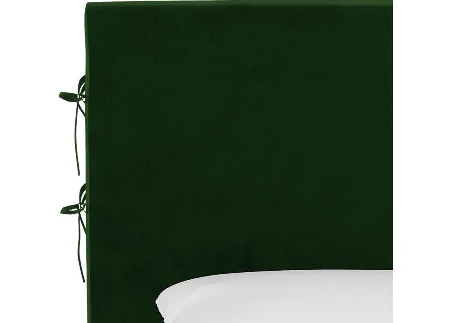 Kids Deep Forest Emerald Full Upholstered Bed