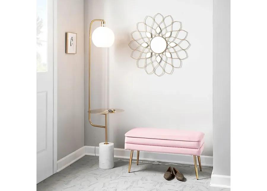 Interlaken Blush Accent Bench