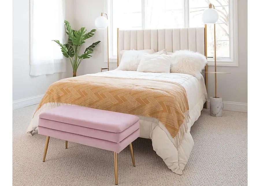 Interlaken Blush Accent Bench