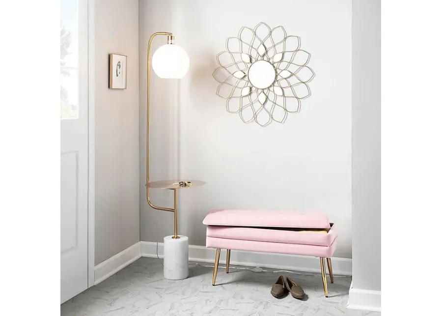 Interlaken Blush Accent Bench