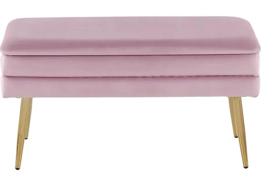 Interlaken Blush Accent Bench