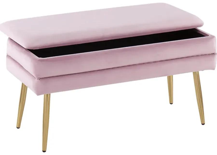 Interlaken Blush Accent Bench