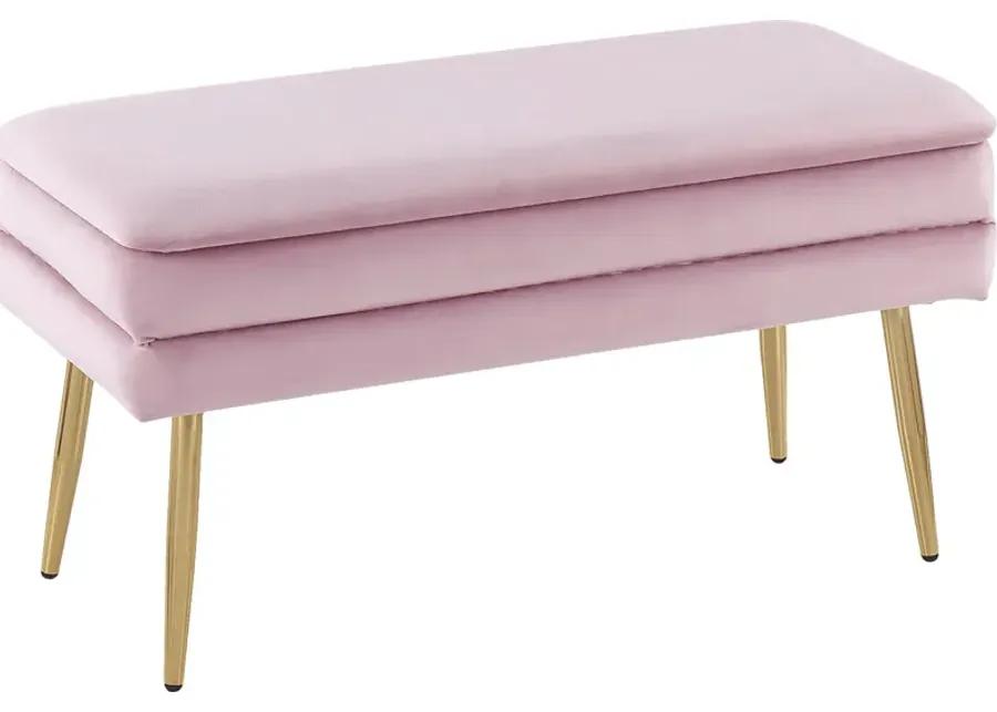 Interlaken Blush Accent Bench