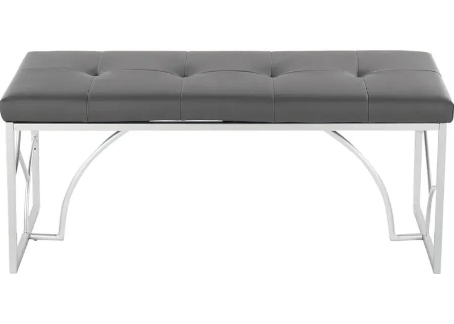 Waldroup II Dark Gray Bench