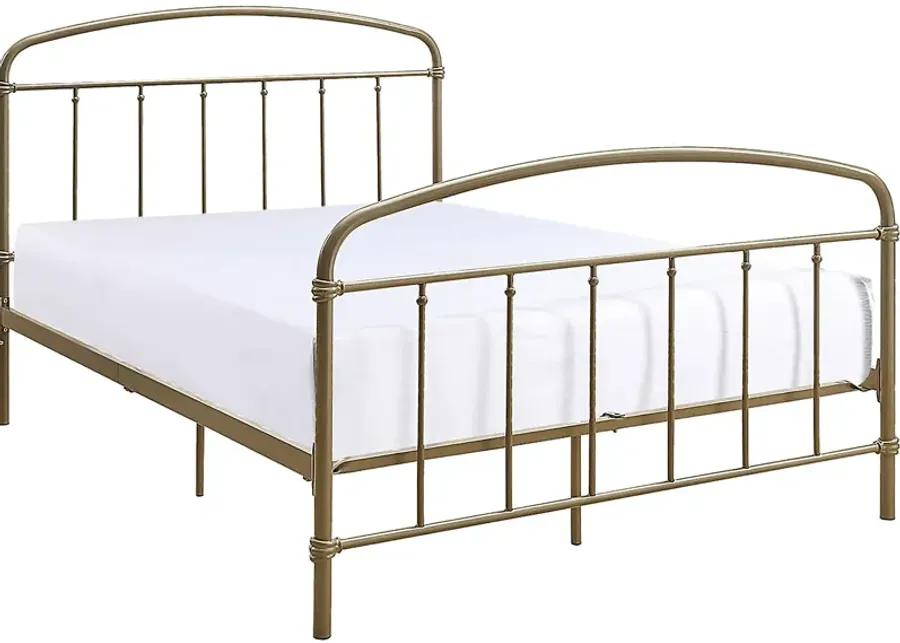 Airymont Gold Full Platform Bed