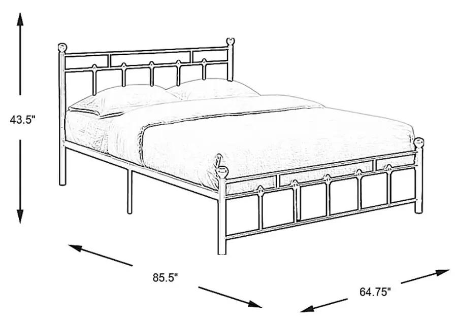 Briarview Bronze Queen Bed