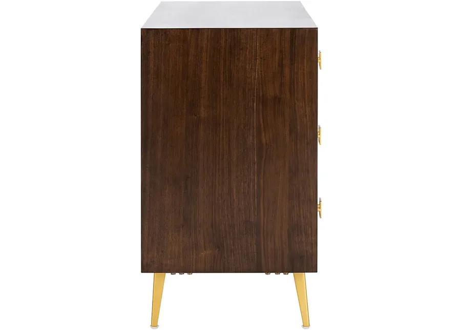 Mazyck Walnut Accent Cabinet