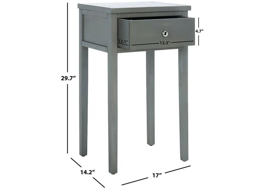 Wardlaw Gray Nightstand