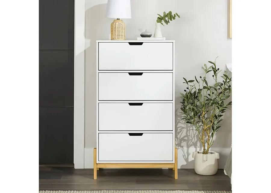 Durrette White Chest