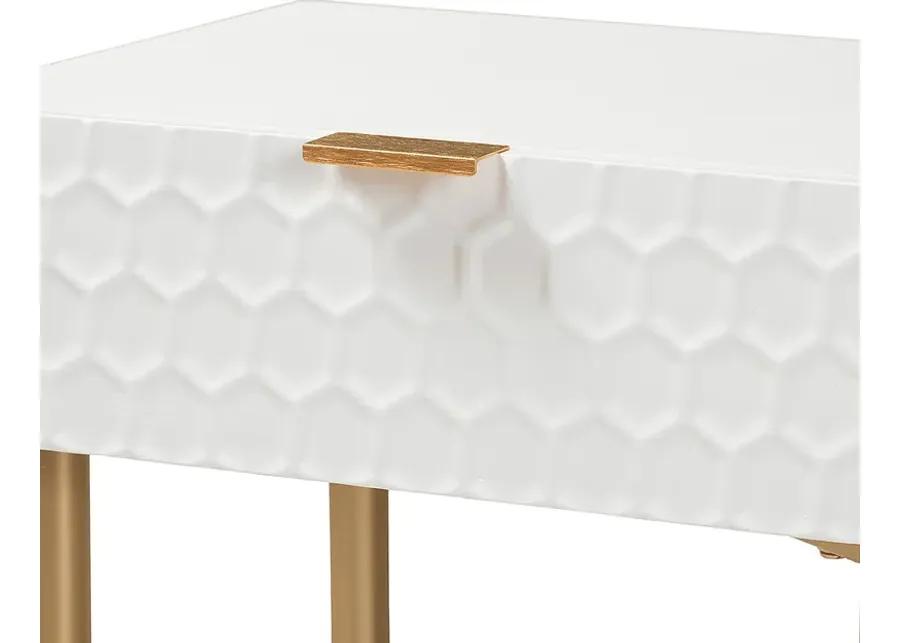 Airdrome White Nightstand