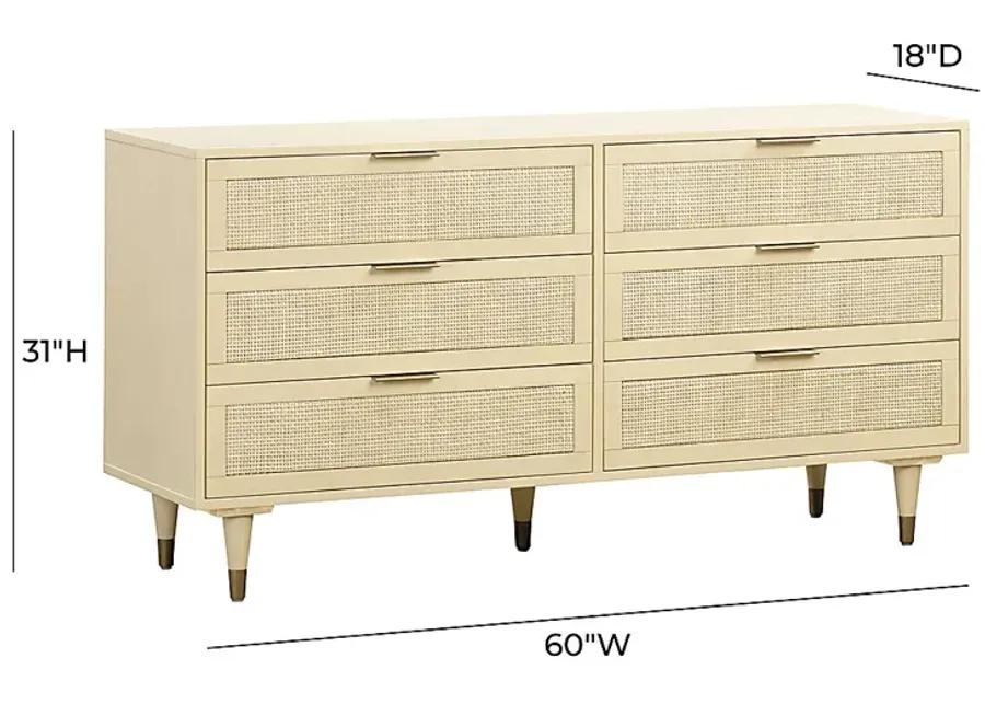 Canalers Beige Dresser