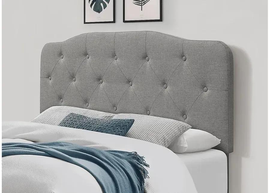 Blabon Gray Full Headboard