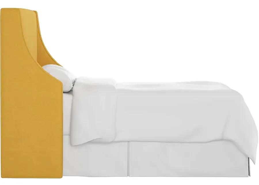 Allyena Yellow California King Headboard