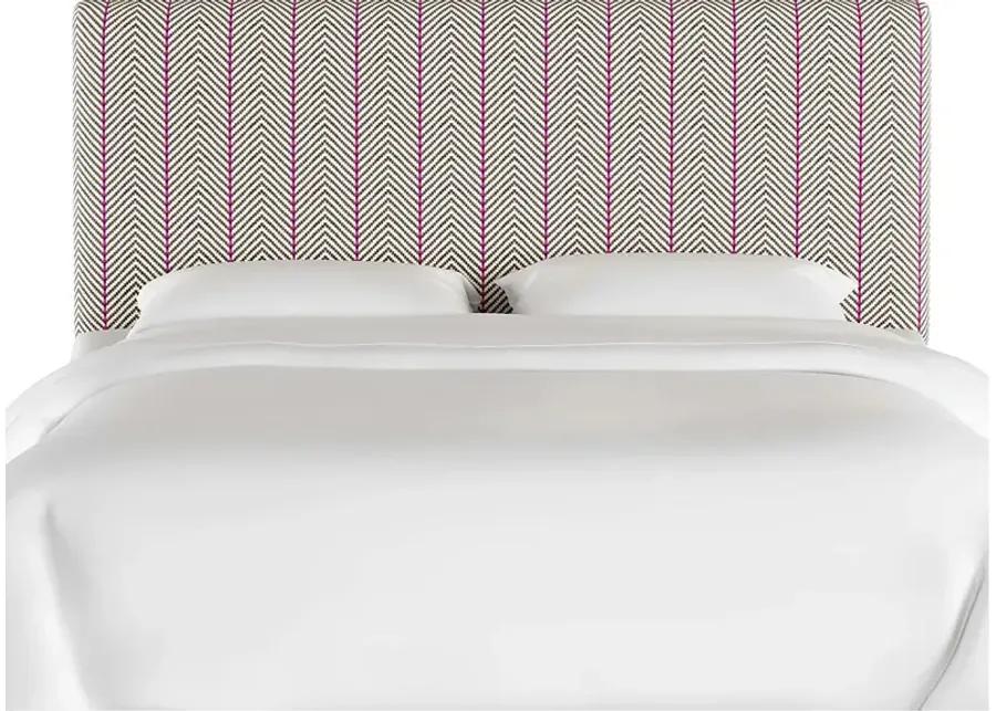 Ellalynn II Fuschia California King Headboard