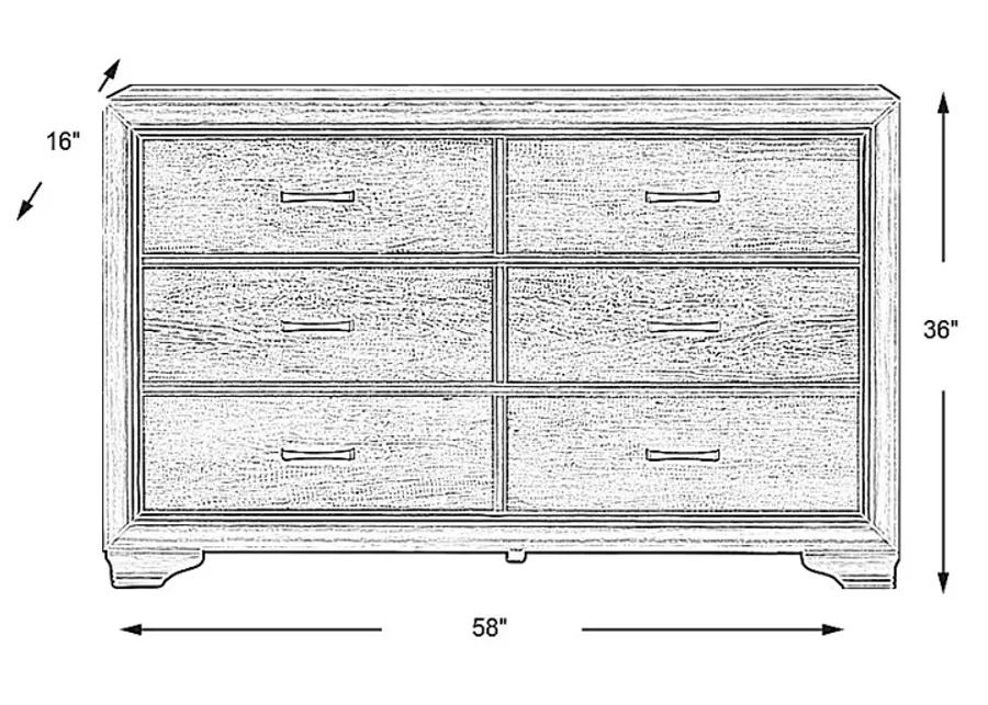 Marlow Gray Dresser