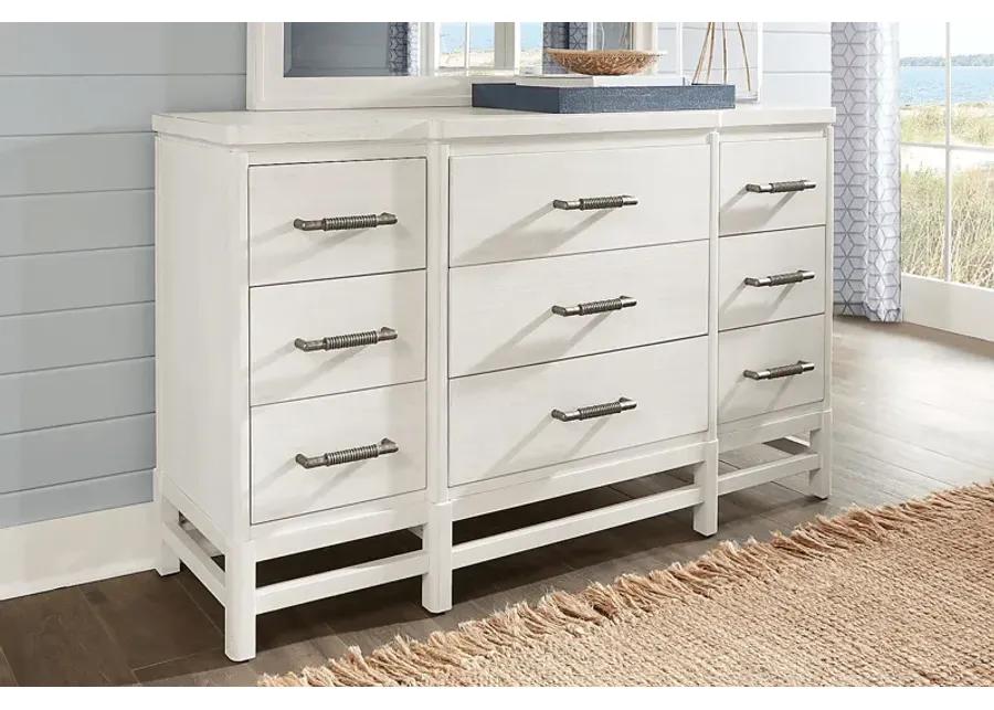 Golden Isles White Dresser