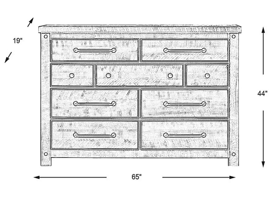 Bretten Crossing Gray Dresser