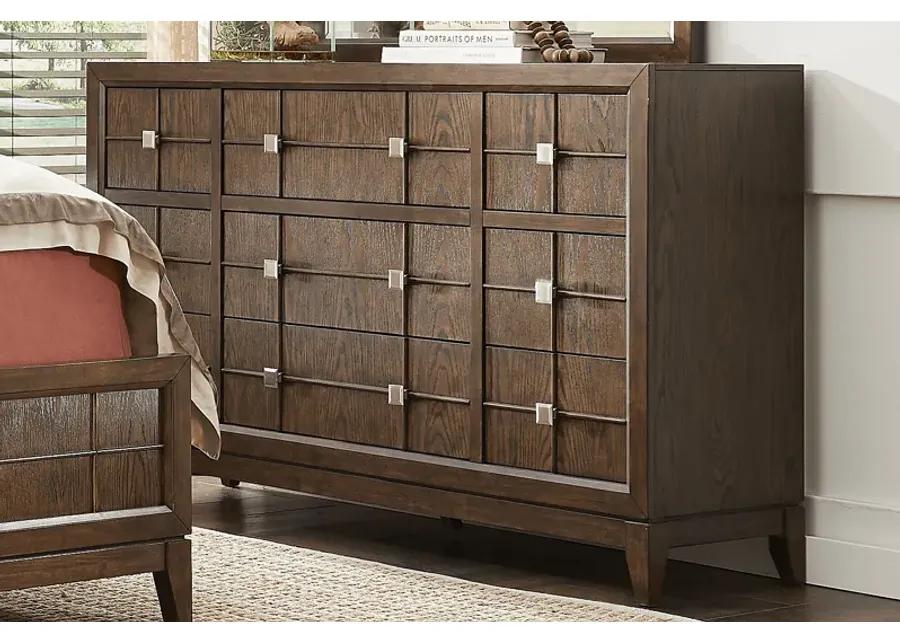 Monroe Heights Brown Dresser