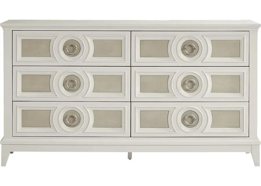 Gianna Lane Ivory 5 Pc Queen Panel Bedroom