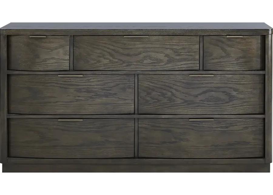 Avona Place Brown Dresser