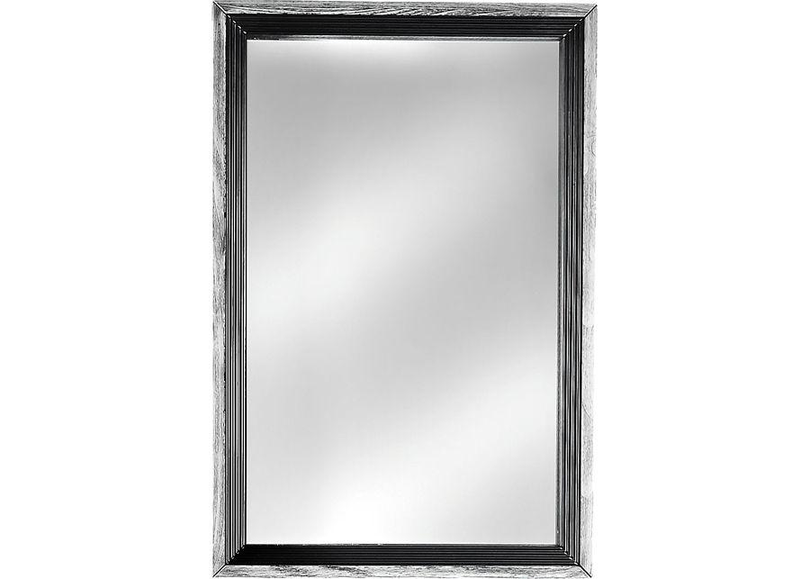 Gardenia Silver Mirror