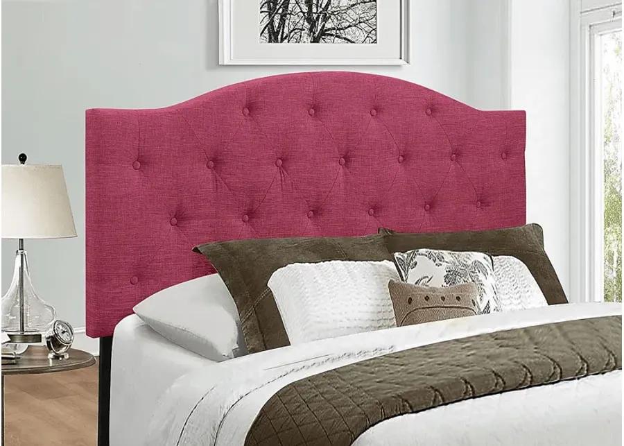 Barnsdale Pink Full/Queen Upholstered Headboard