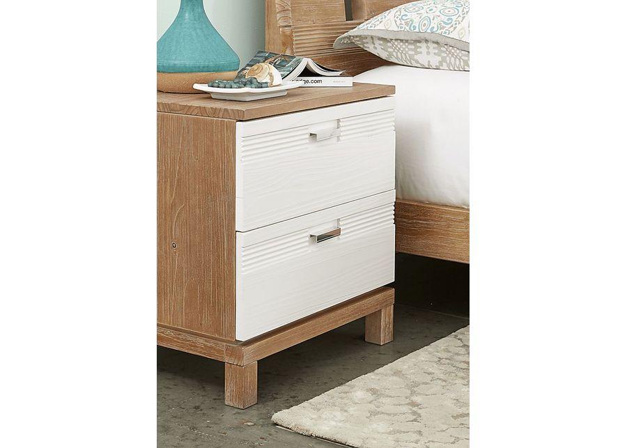 Gardenia Pecan 5 Pc Queen Platform Bedroom