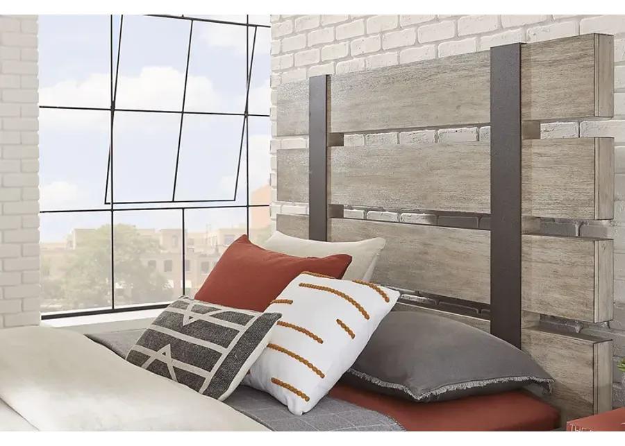 City Mill Sandstone 7 Pc Queen Panel Bedroom