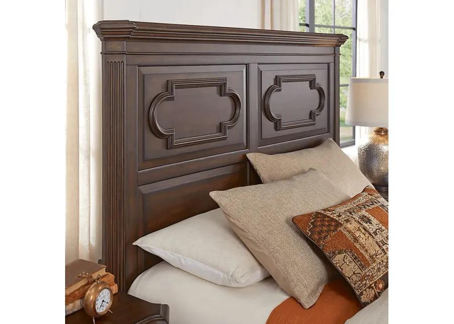 Lindenwood Saddle 7 Pc Queen Panel Bedroom