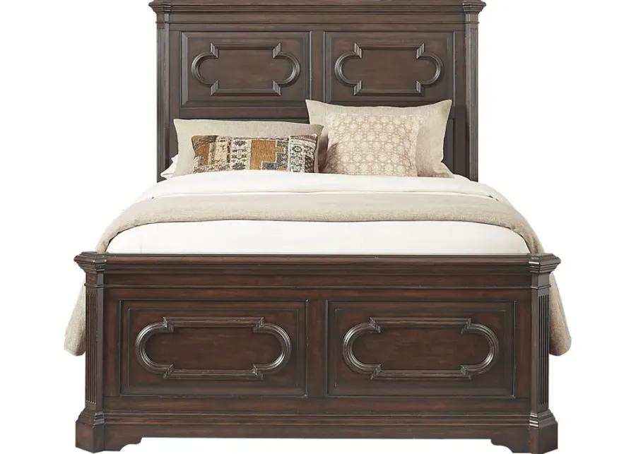 Lindenwood Saddle 7 Pc Queen Panel Bedroom