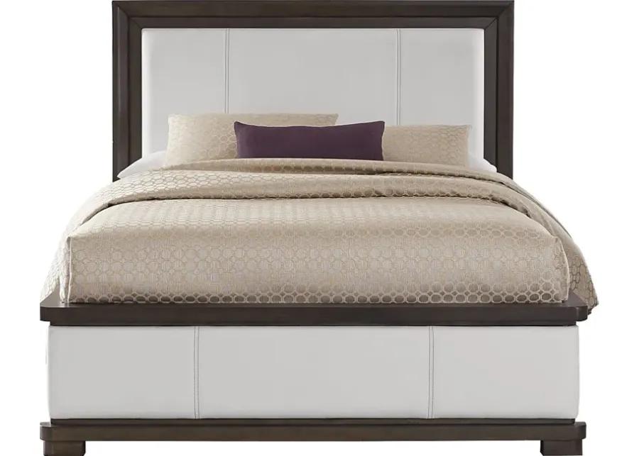 Elko Falls White 7 Pc King Panel Bedroom