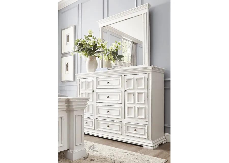 Folkston Bay White 5 Pc Queen Bedroom